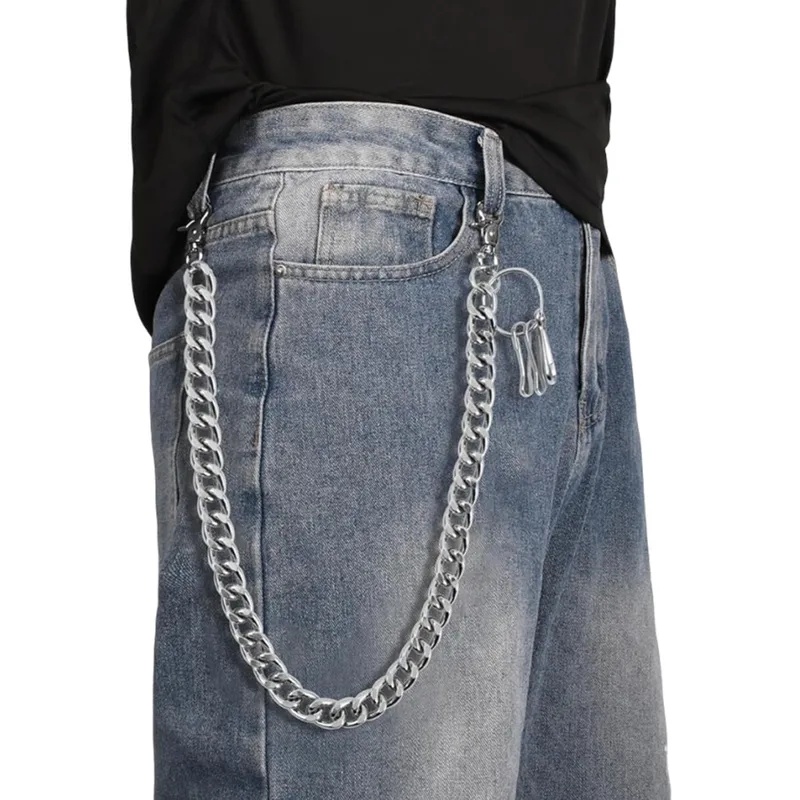 Men'S Accessories For Jeans - Portfel z łańcuchem w stylu Harajuku,