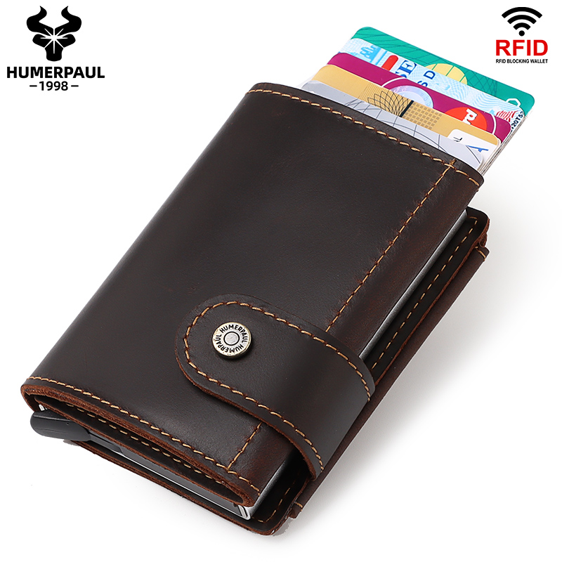 Card Case Minimalist - Minimalistyczny aluminiowy portfel na karty kredytowe
