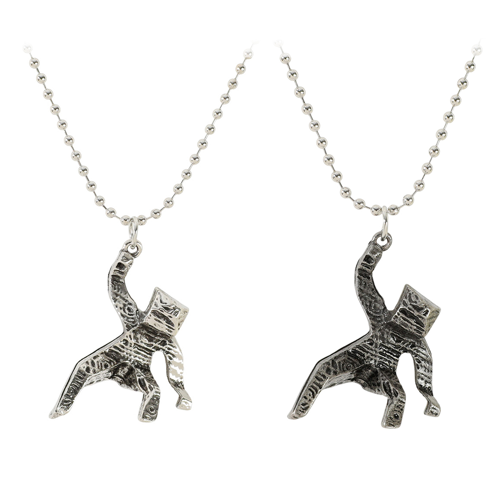 Men Accessories Hand - Naszyjnik z zawieszką 3D Xenon Rock