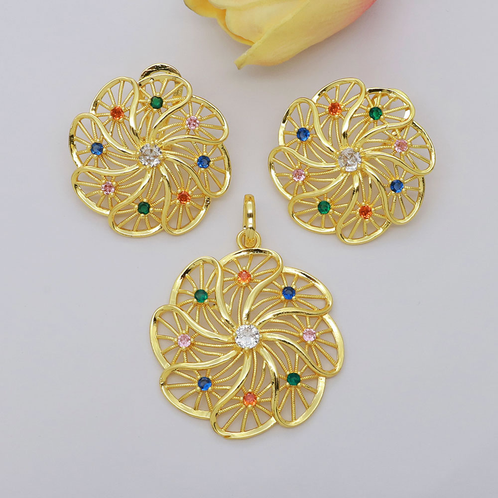 Men'S Accessories Jewelry Sale - Gorąca Wyprzedaż Włoskie Kolczyki Pozłacane 18K