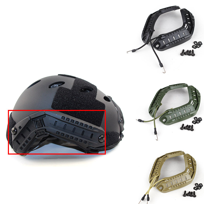 Men Accessories Guide - Taktyczna szybka akcesoria do kasku szyna