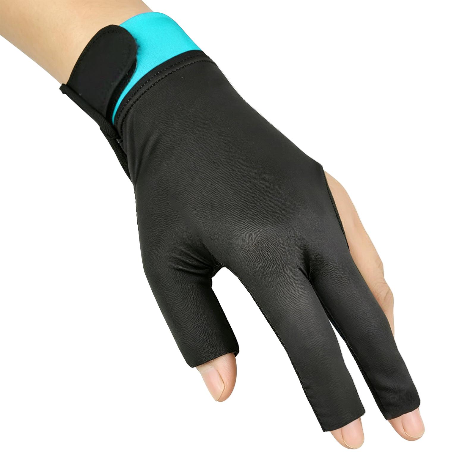 Men Accessories Hand - Rękawica bilardowa na lewą rękę, 3-palcowa,