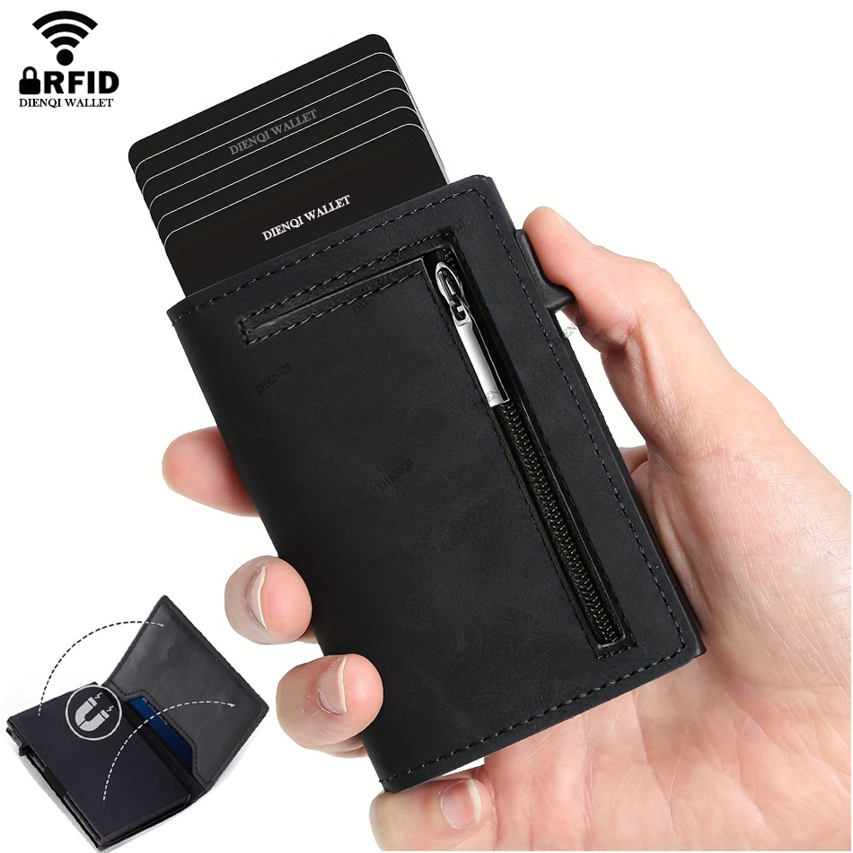 Card Case Minimalist - Luksusowy portfel na karty kredytowe RFID