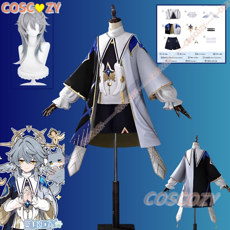 Men Accessories For Suit - Kostium cosplay z serii „Sunday Little