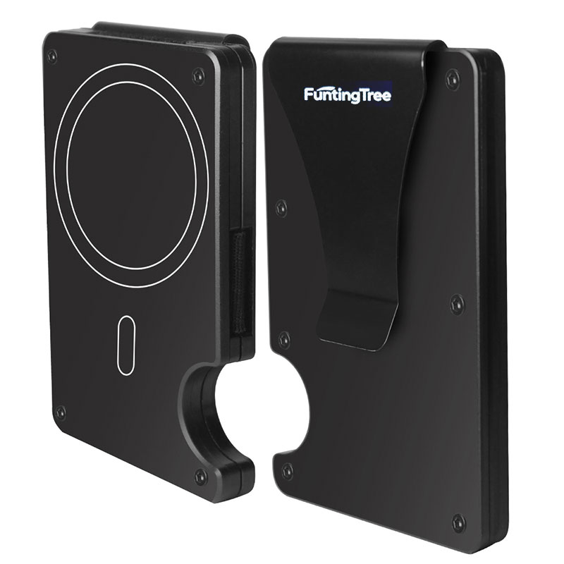 Card Case Minimalist - Kompatybilny z MagSafe Wallet, Cienki portfel