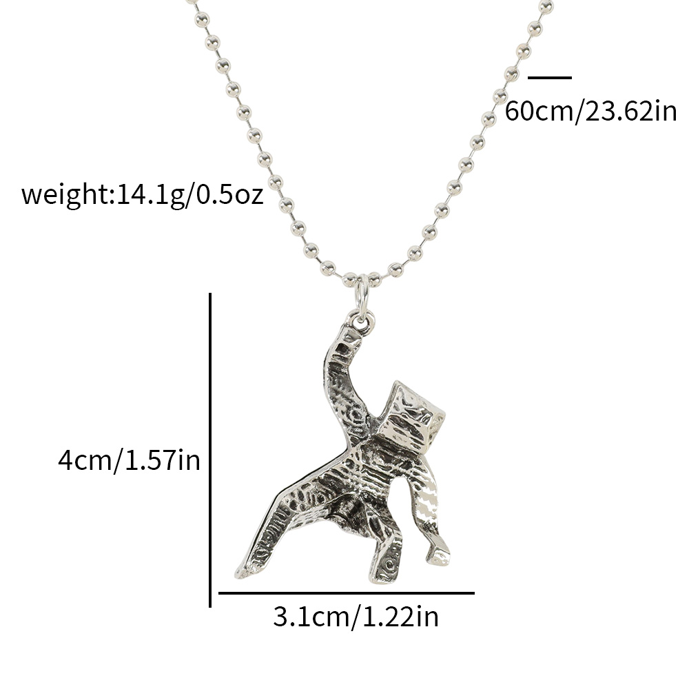 Naszyjnik z zawieszką 3D Xenon – Men Accessories Hand recenzja i cena