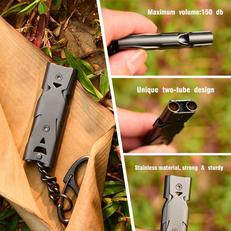 Outdoor EDC gwizdek survivalow – Keychain Multi Tool recenzja i cena