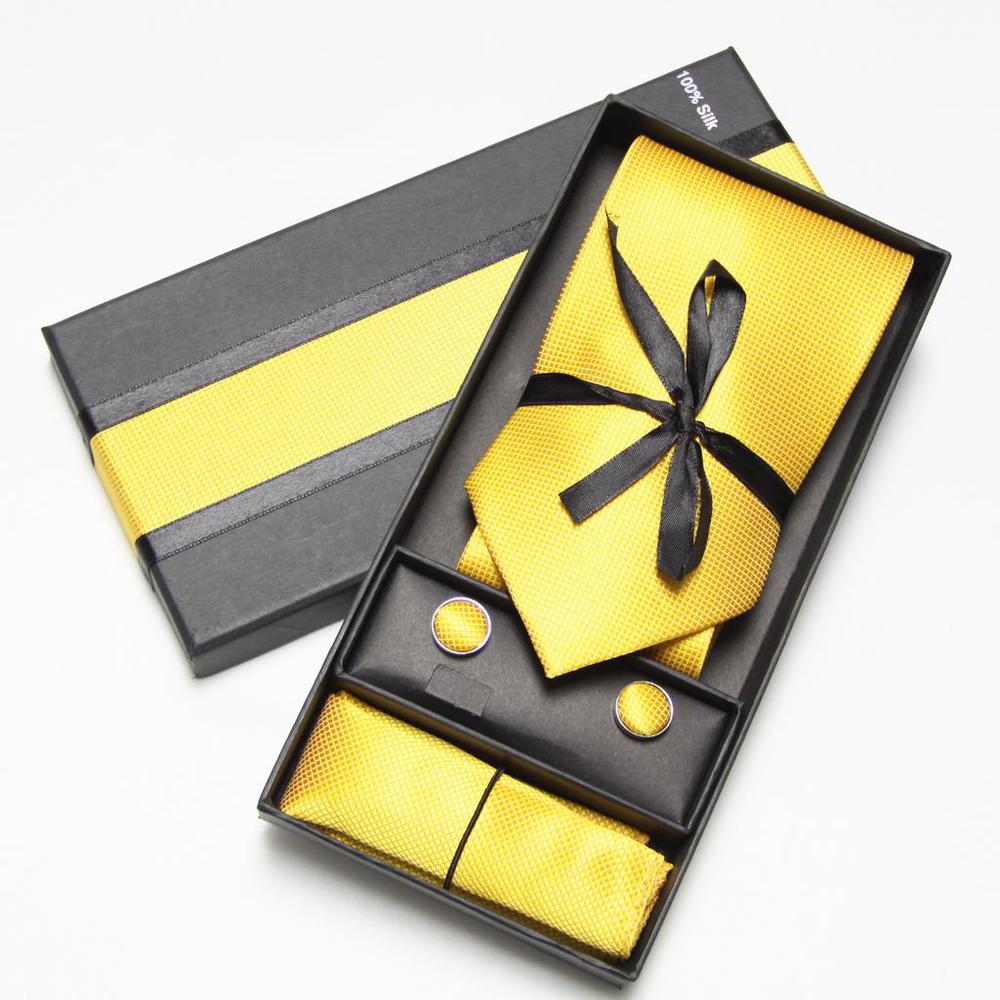 Zestaw krawatów, spinki do man – Neck Tie Set Box recenzja i cena