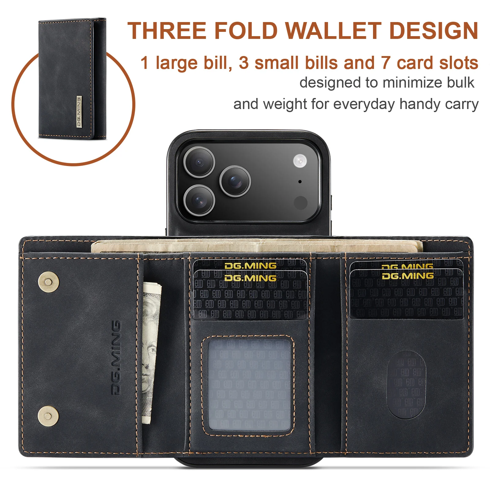 Etui na telefon New IPhone 17  – Phone Wallet Combo recenzja i cena