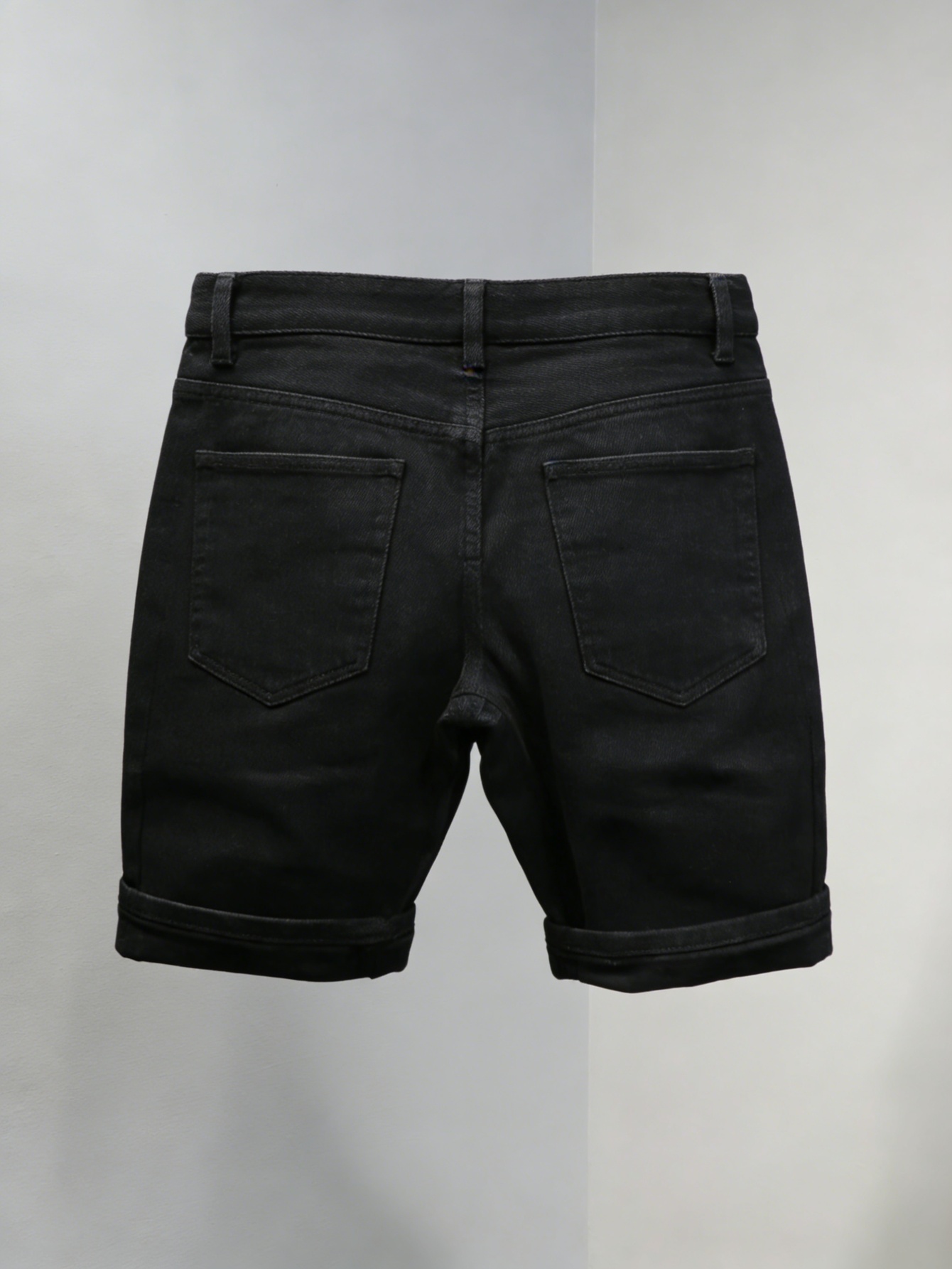 Czarne, obcisłe dżinsowe szort – Men'S Accessories For Jeans recenzja i cena