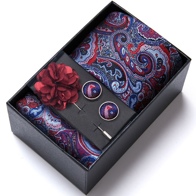Akcesoria do garniturów męskic – Neck Tie Set Box recenzja i cena