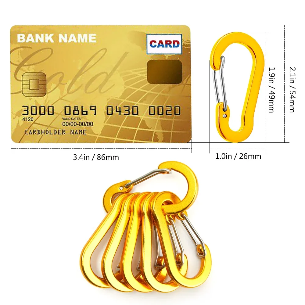 6/12 szt. Zestaw karabinek tur – Keychain Multi Tool recenzja i cena