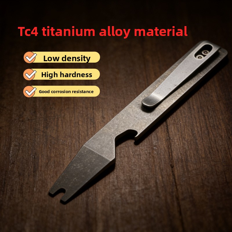 Tytanowy łom EDC, narzędzie wi – Keychain Multi Tool recenzja i cena