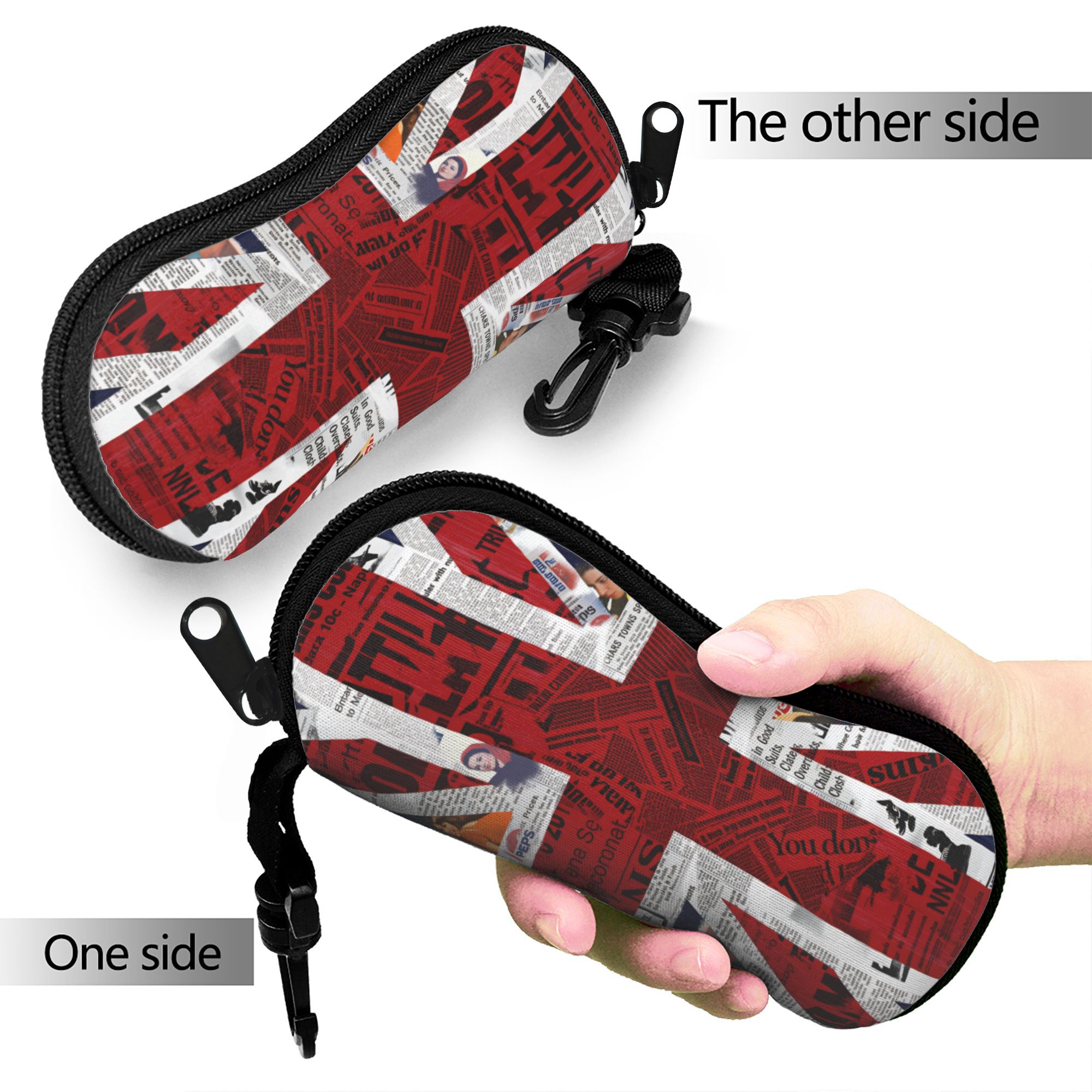 Etui na okulary z motywem bryt – Men'S Accessories Uk recenzja i cena