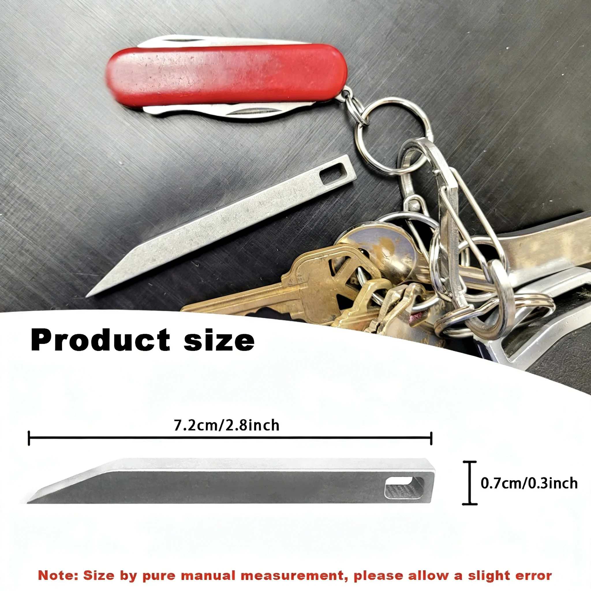 Wytrzymały brelok-łom ze stali – Keychain Multi Tool recenzja i cena