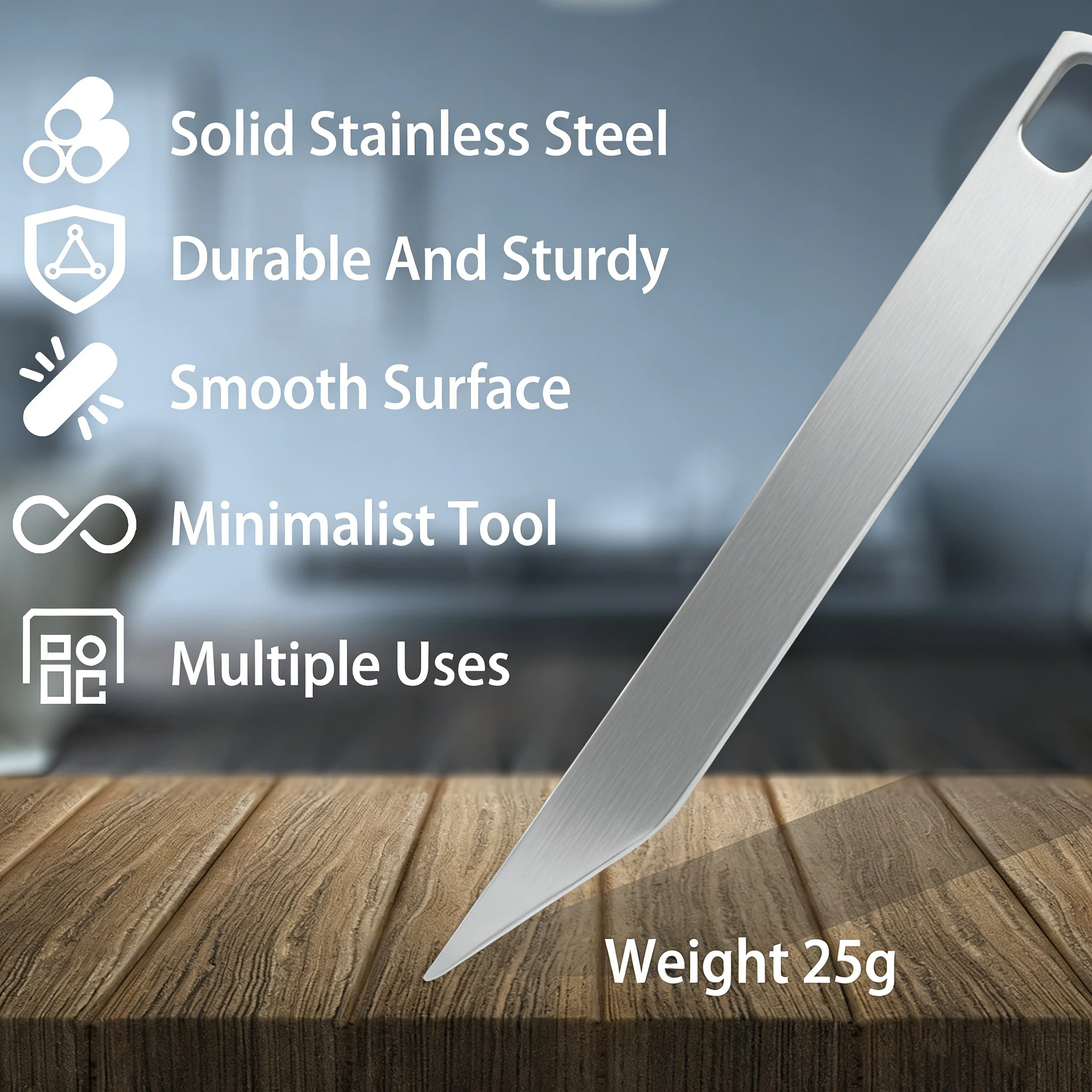 Wytrzymały brelok-łom ze stali – Keychain Multi Tool recenzja i cena