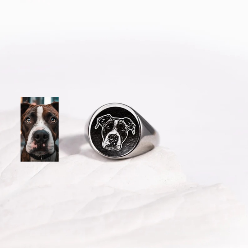 Pierścień sygnetowy z grawerem – Men Accessories Photos recenzja i cena