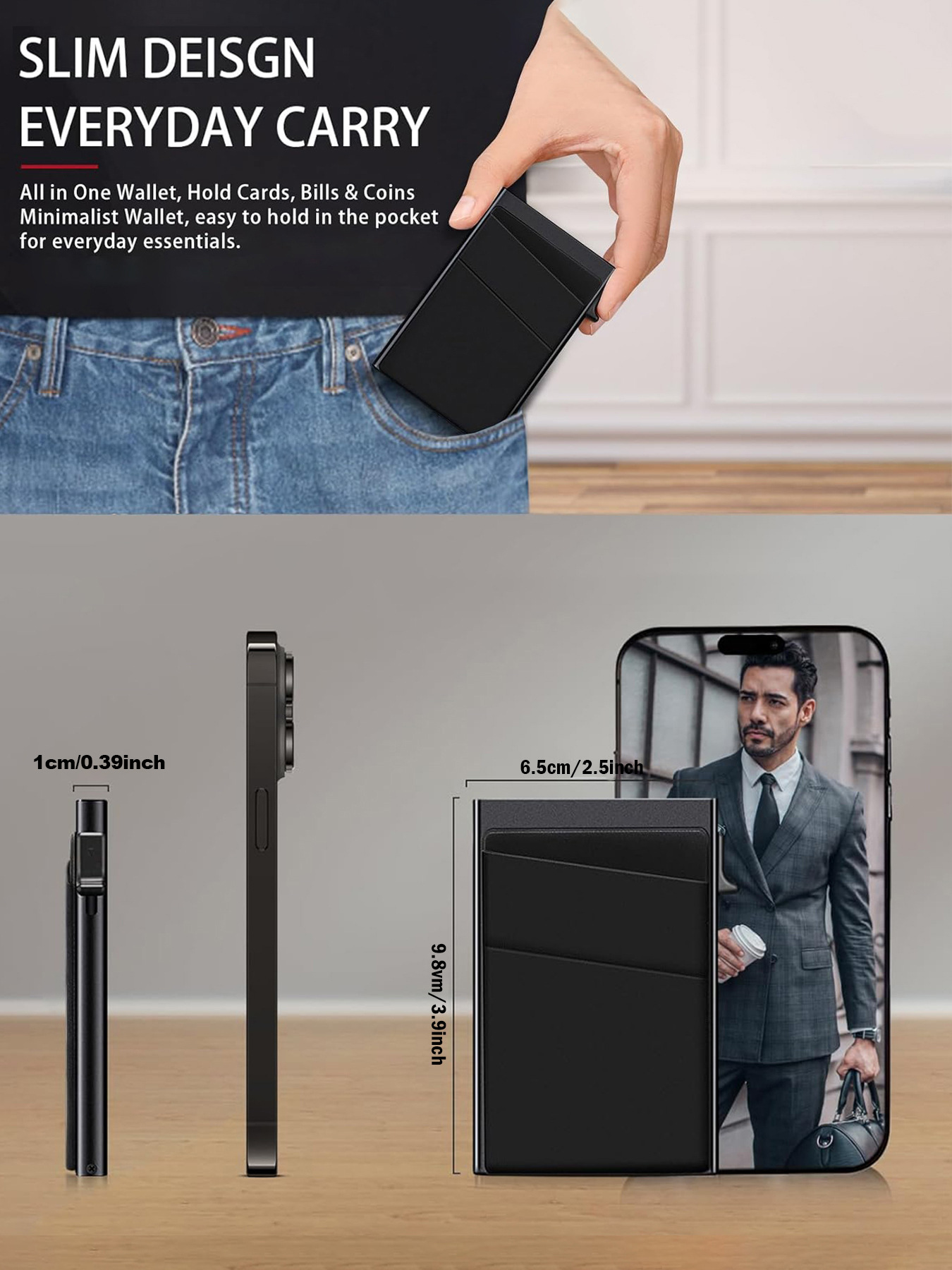 Ochraniacze na karty antykradz – Card Case Minimalist recenzja i cena