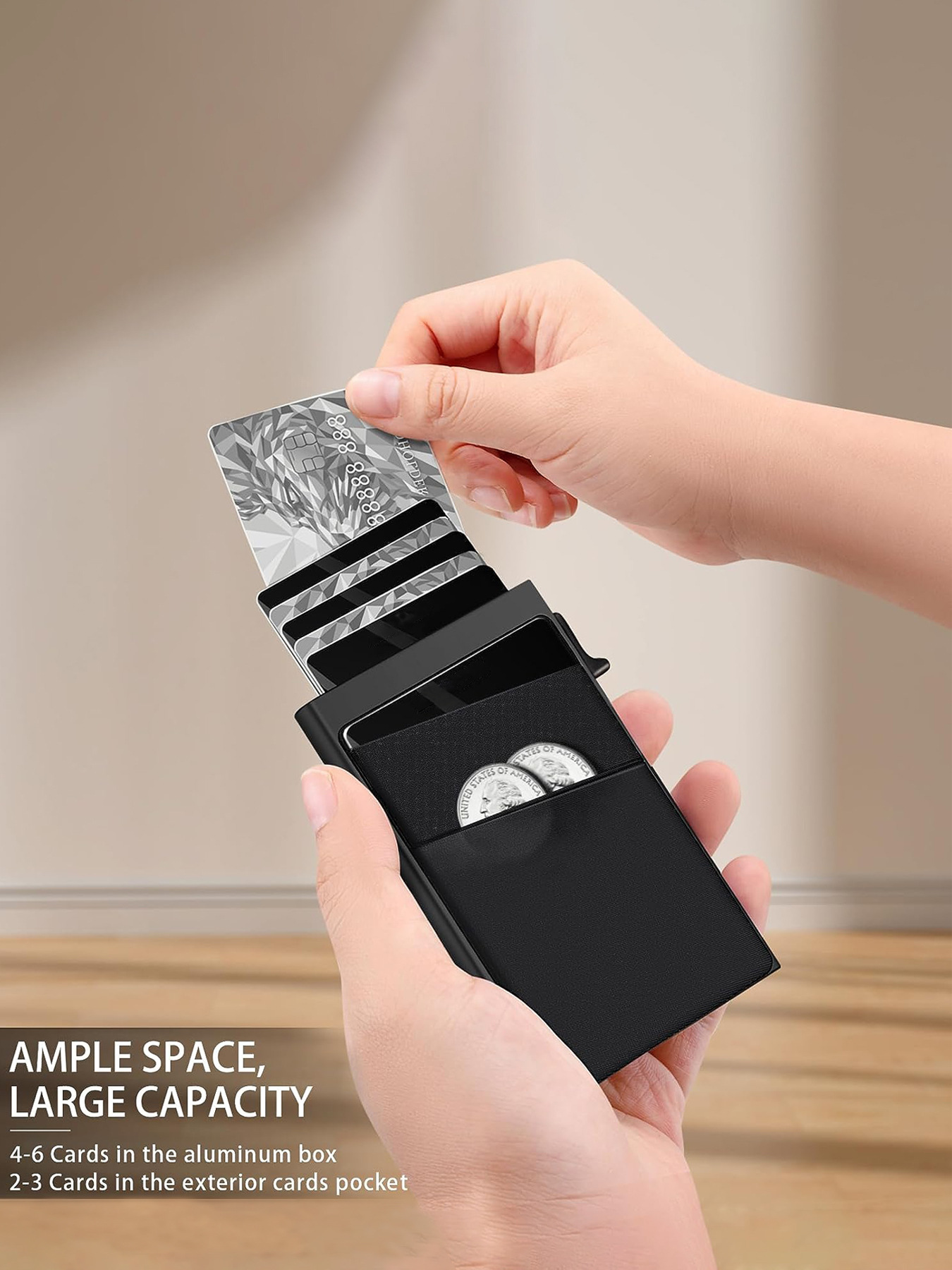 Ochraniacze na karty antykradz – Card Case Minimalist recenzja i cena