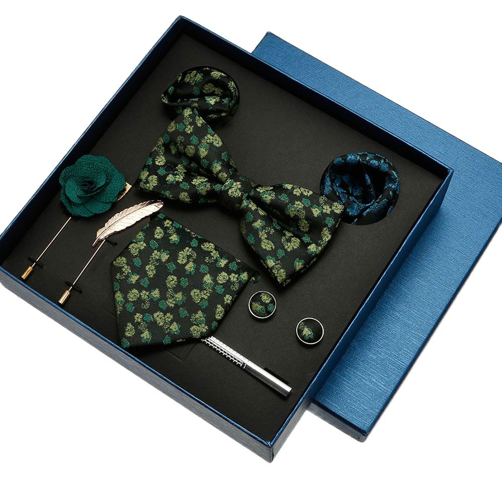 Luksusowe krawat jedwabny chus – Neck Tie Set Box recenzja i cena