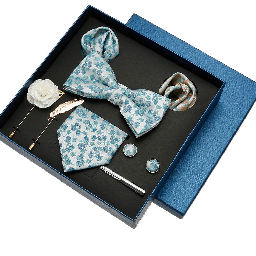 Luksusowe krawat jedwabny chus – Neck Tie Set Box recenzja i cena