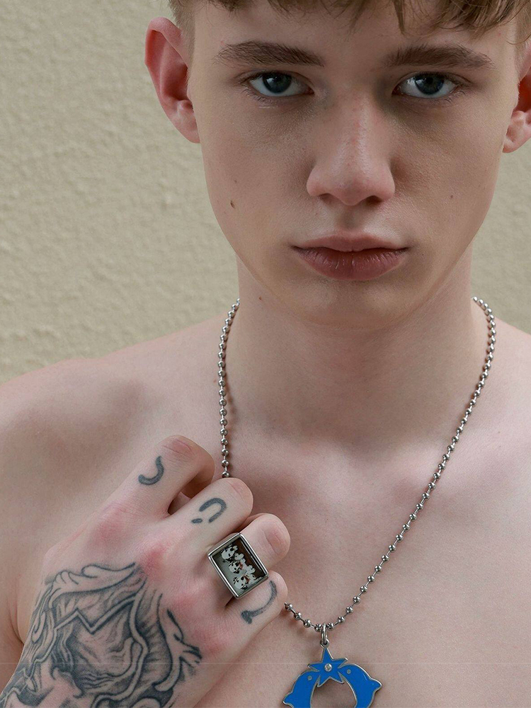 Pierścień sygnowany ze stopu m – Men Accessories Photos recenzja i cena