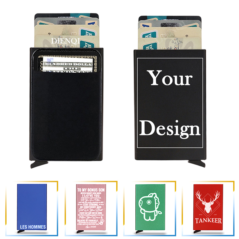 Grawerowany RFID Portfel na Ka – Card Case Minimalist recenzja i cena