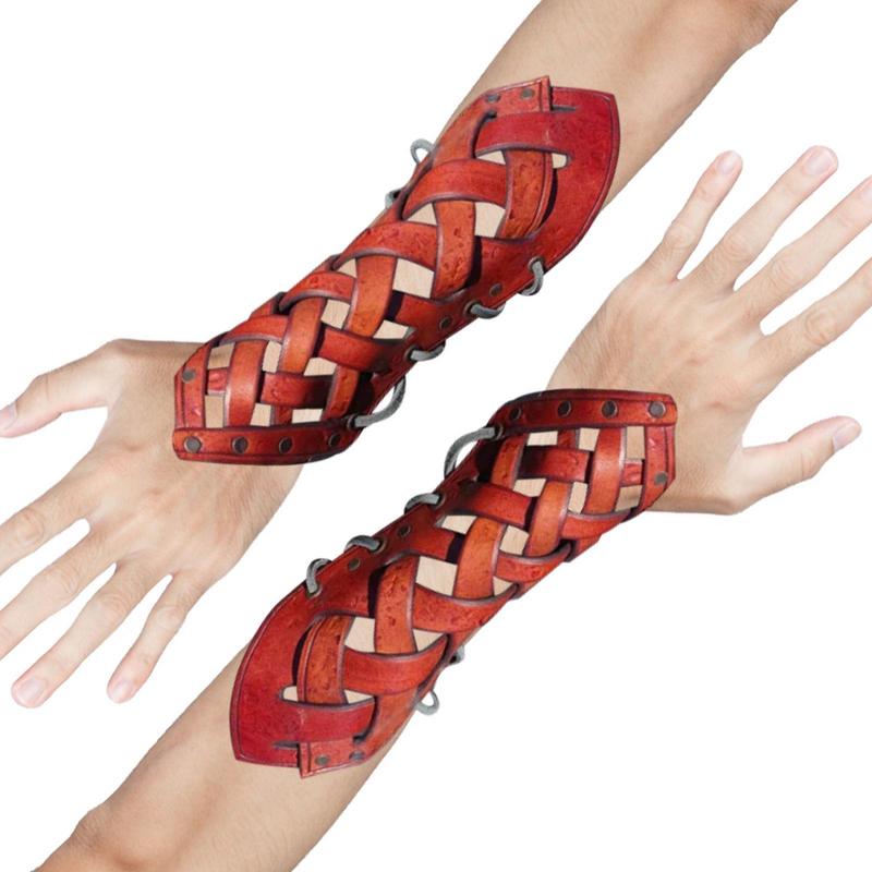 1 para regulowane ramię Bracer – Medieval Men'S Accessories recenzja i cena