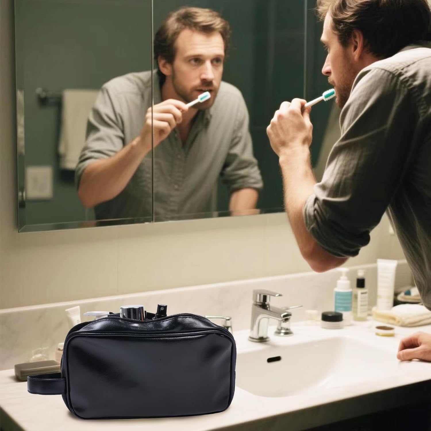 Męska Duża Torba Podróżna na P – Men Accessories Kit Bag recenzja i cena