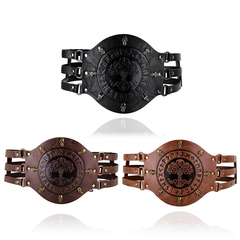 Szeroki średniowieczny pas-gor – Medieval Men'S Accessories recenzja i cena