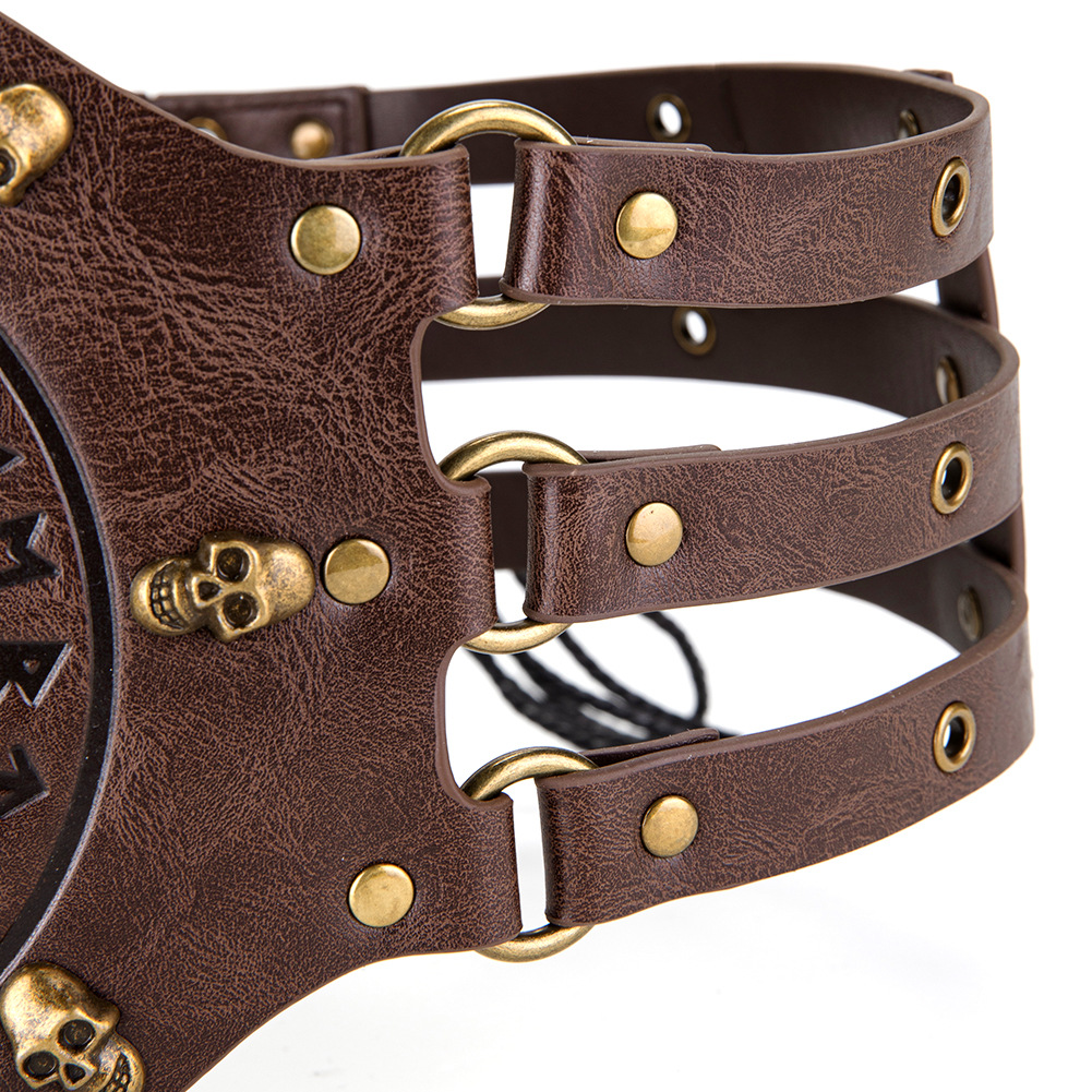 Szeroki średniowieczny pas-gor – Medieval Men'S Accessories recenzja i cena
