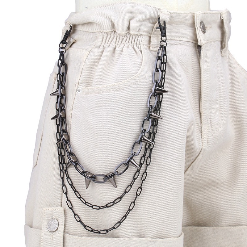 Łańcuch na spodnie Hip Hop Pun – Men'S Accessories For Jeans recenzja i cena