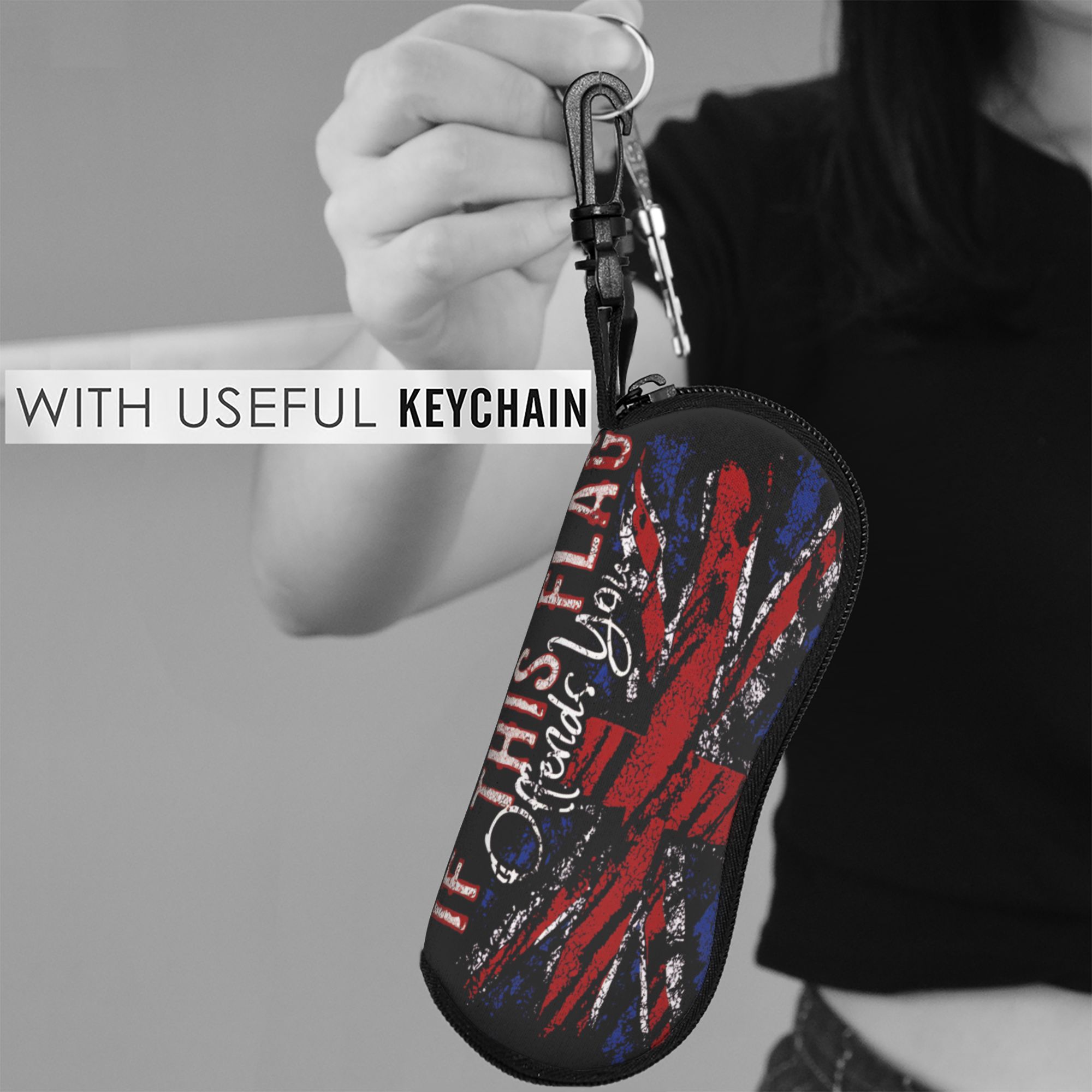 Etui na okulary z motywem bryt – Men'S Accessories Uk recenzja i cena