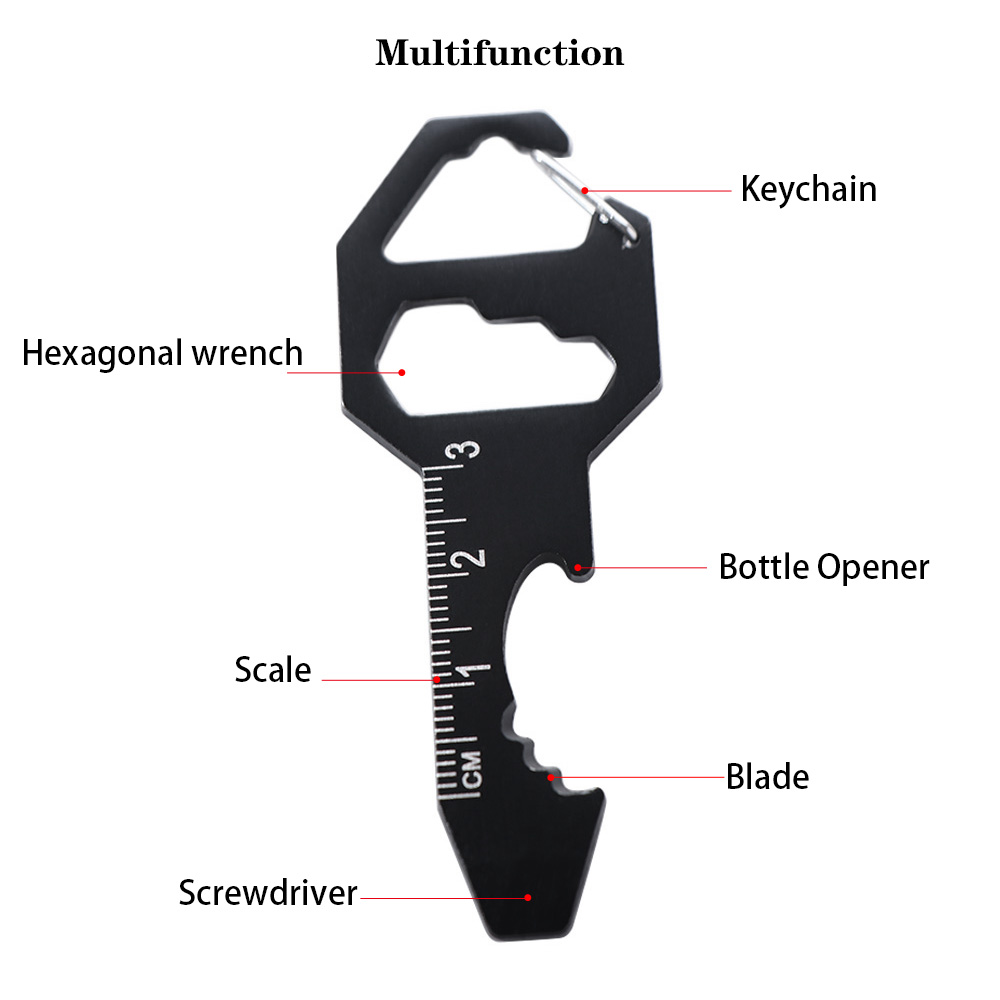 6 w 1 wielofunkcyjne mini narz – Keychain Multi Tool recenzja i cena