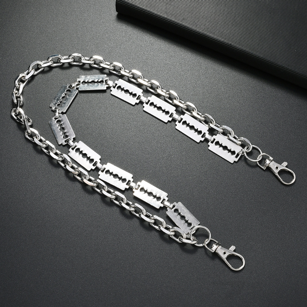 Punk Metal Chain Breloki do kl – Men'S Accessories For Jeans recenzja i cena