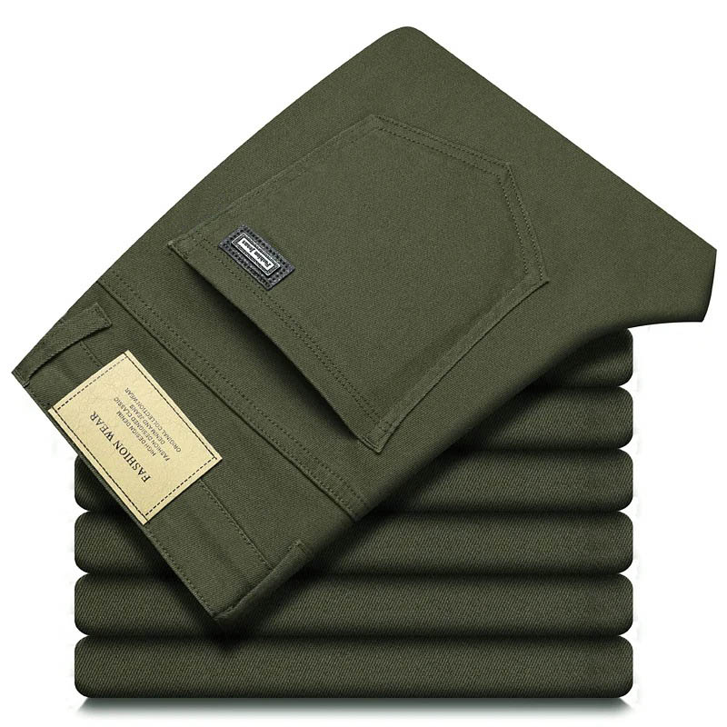 Moda Luźne Proste Biznesowe Ca – Men'S Accessories For Jeans recenzja i cena