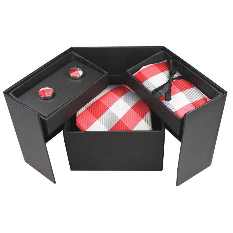 GUSLESON Zestaw krawatów Hanky – Neck Tie Set Box recenzja i cena