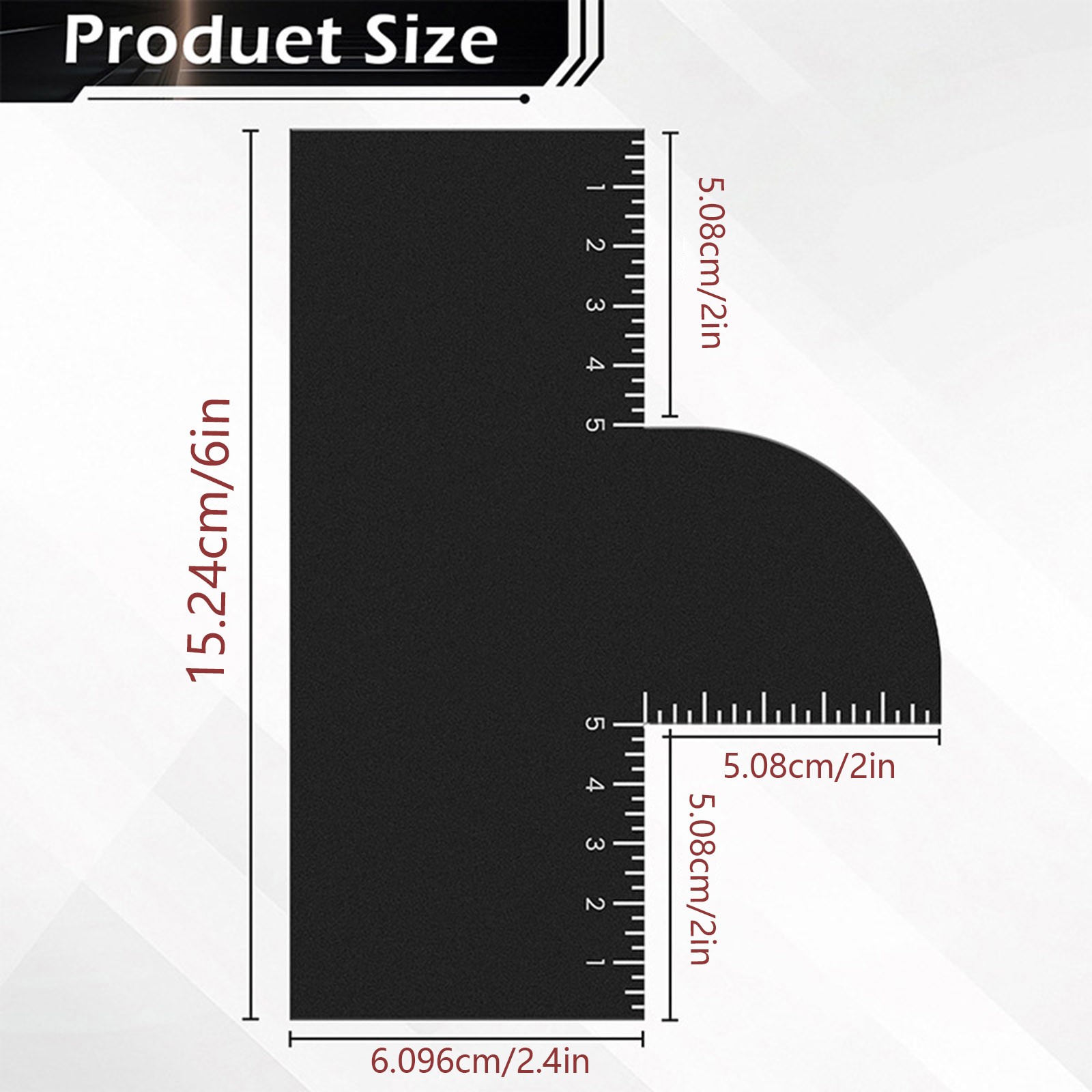2 szt. Szablon do stylizacji w – Men Accessories Guide recenzja i cena