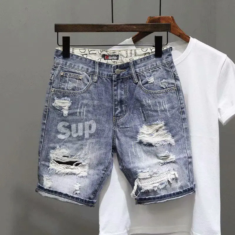 Męskie krótkie dżinsy Spodnie  – Men'S Accessories For Jeans recenzja i cena