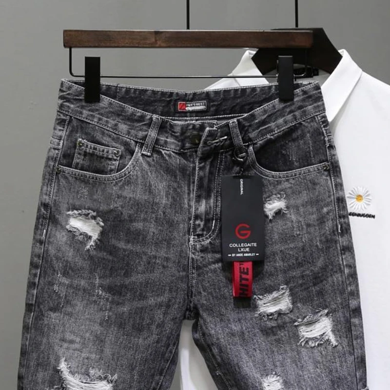 Męskie krótkie dżinsy Spodnie  – Men'S Accessories For Jeans recenzja i cena
