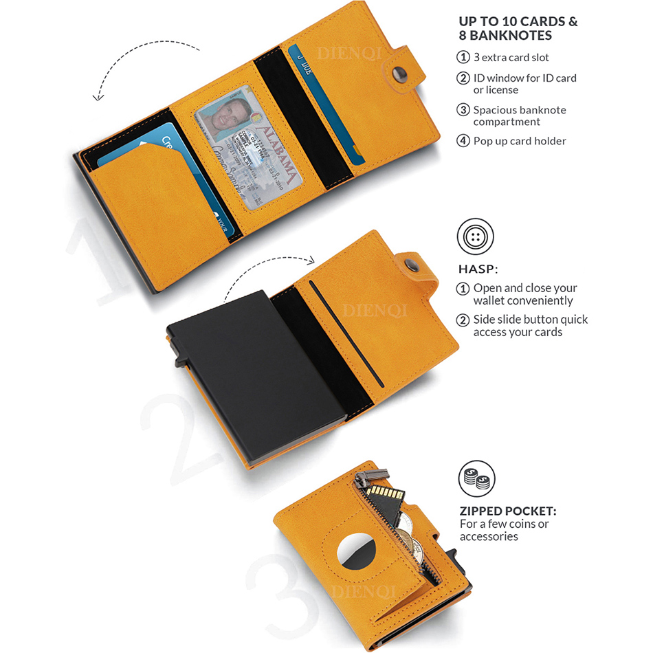 Portfel Airtag Rfid etui na ka – Card Case Minimalist recenzja i cena