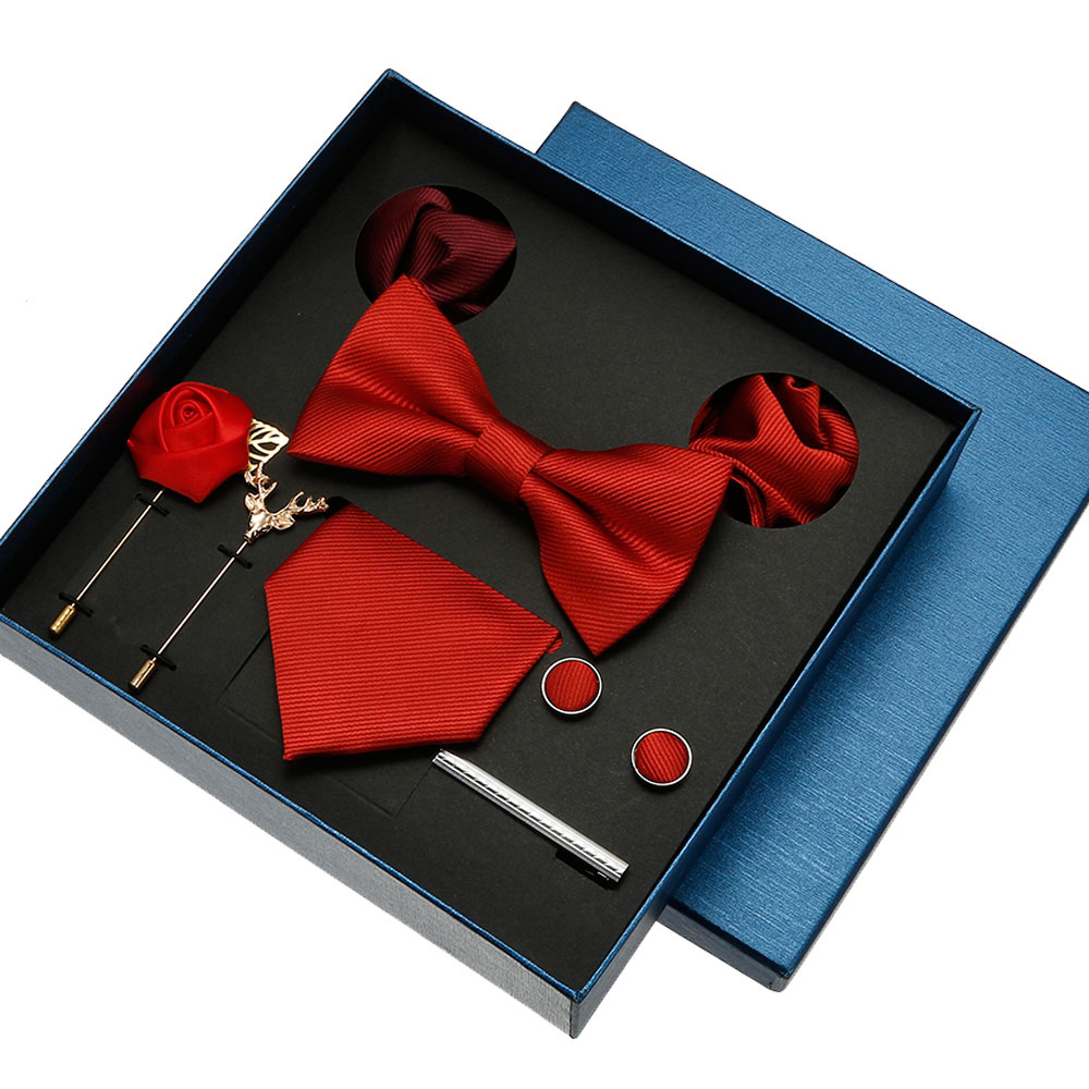 Zwykły zestaw krawatów dla męż – Neck Tie Set Box recenzja i cena