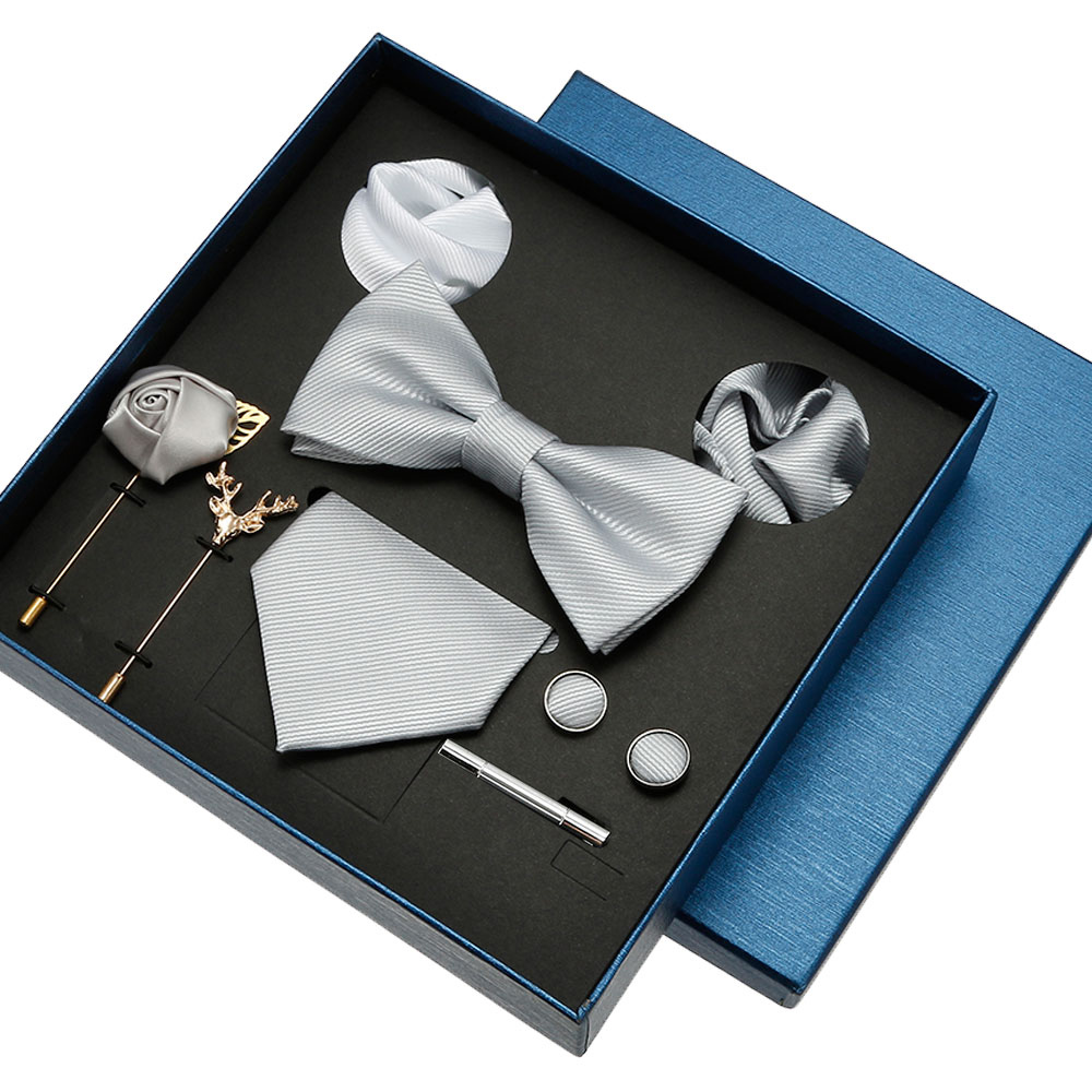 Zwykły zestaw krawatów dla męż – Neck Tie Set Box recenzja i cena